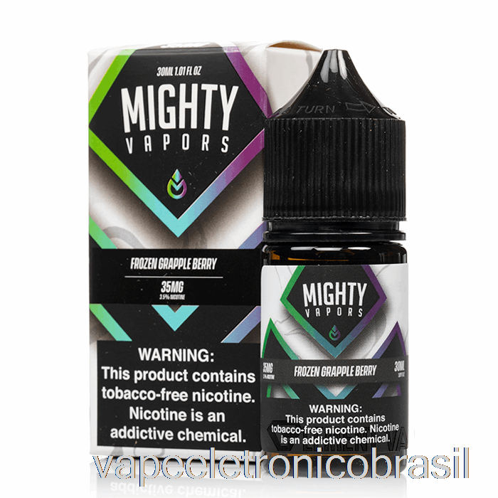 Vape Vaporesso Grappleberry Congelado - Sais De Vapores Poderosos - 30ml 35mg